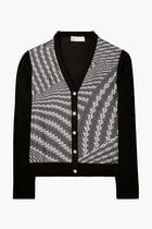 Silk Front Cardigan