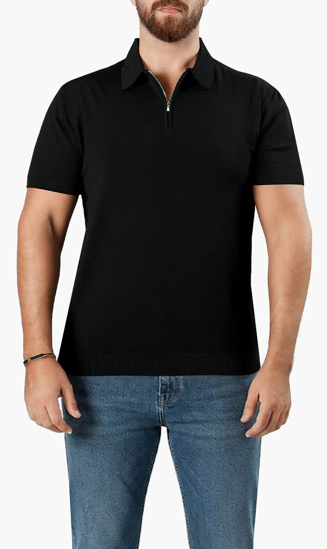 ANGELO KAHEL KNITWEAR BLACK TV 4031