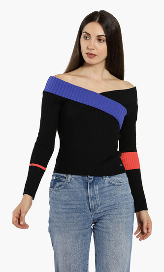 Ribbed Pullover