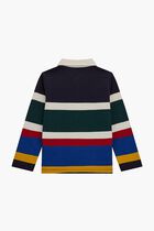 Stripe Rugby Polo Shirt