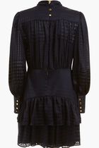 Millie Dress - Prince Of Wales Burn Out 130 G