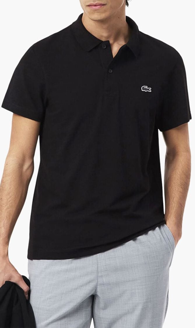 Regular Fit Cotton Blend Polo Shirt
