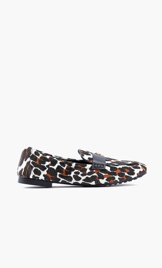 Reva Leopard Velvet Loafers