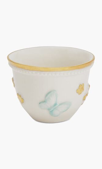 Butterfly Arabic Coffee Cup Multicolor