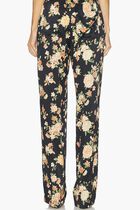Pyjama Pants with Floral Print