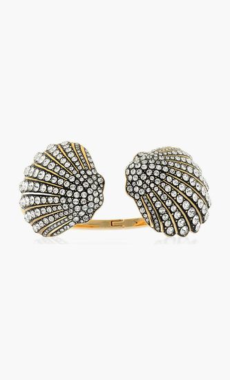 Idyllia Shell Motif Bangle