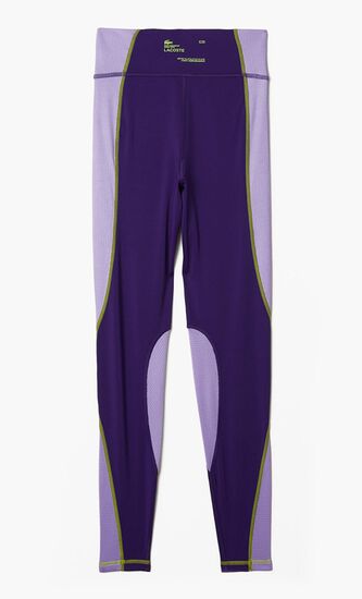 Colour-block Knit Effect Leggings
