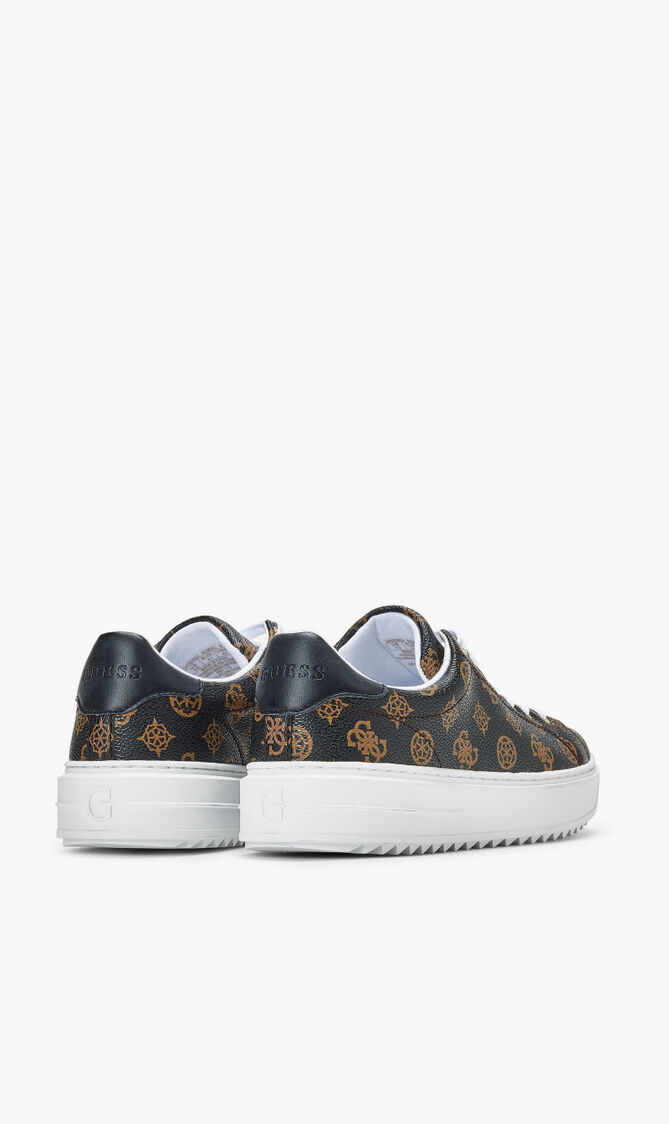 DENESA QUILTED LOGO SNEAKERS