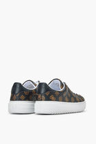 DENESA QUILTED LOGO SNEAKERS