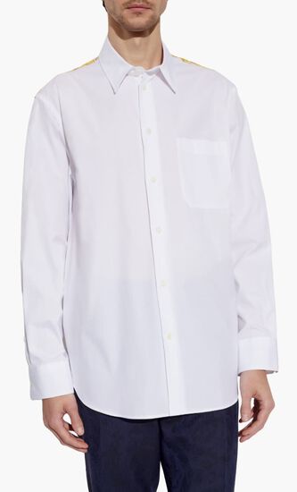 Barocco Print Long Sleeved Shirt