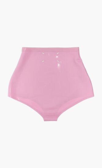 Backstitch Latex Panties