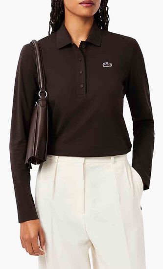 Regular Fit Landscape Crocodile Polo Shirt