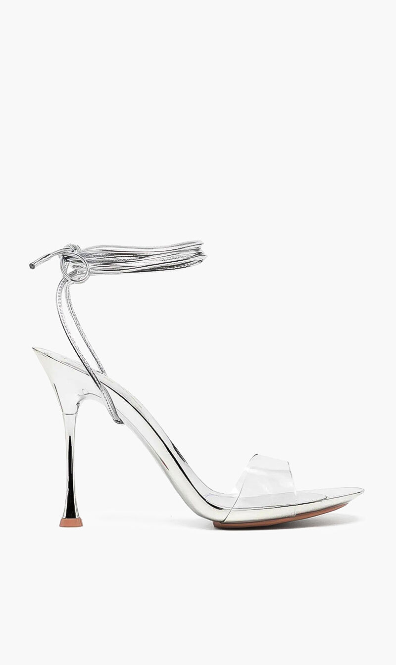 Glass best sale heel shoes