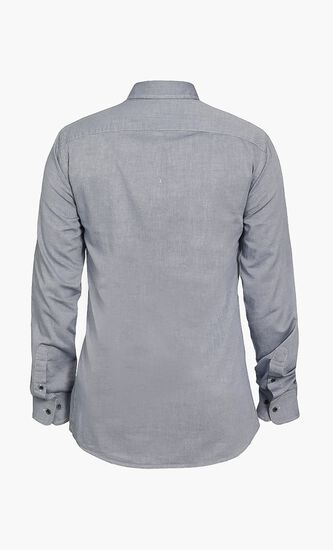 Regular Fit Microwave Shirt