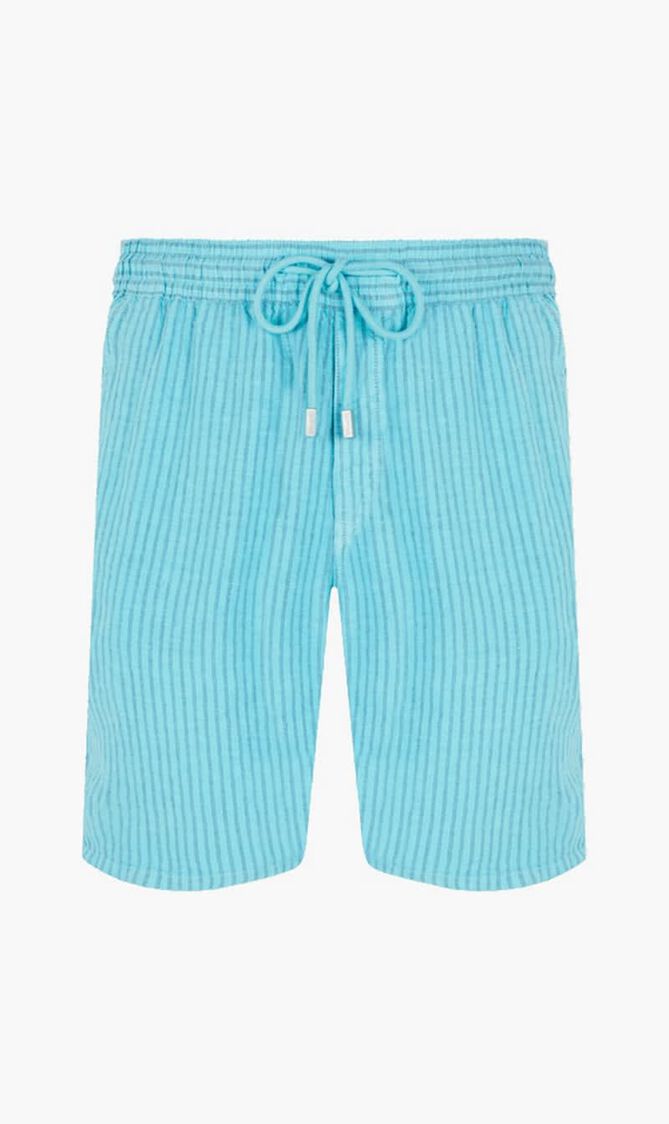 Linen Bermuda Shorts