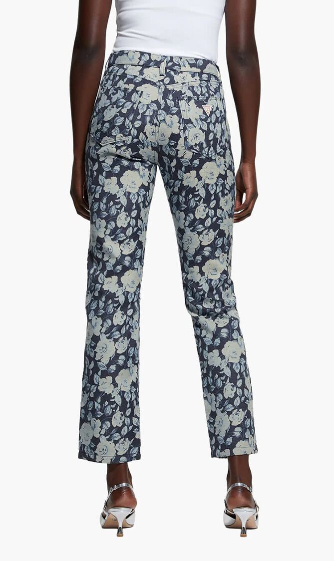 Floral Girly Jacquard Pant