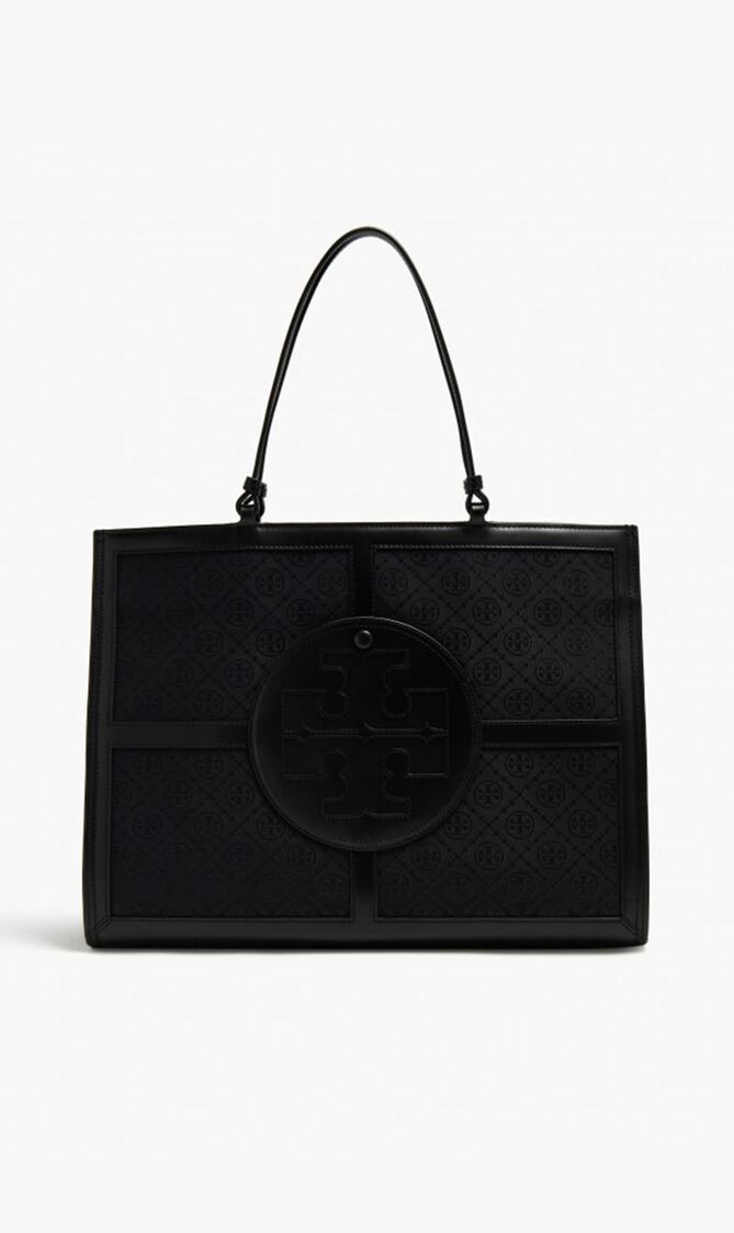 T Monogram Ella Quadrant Tote Bag