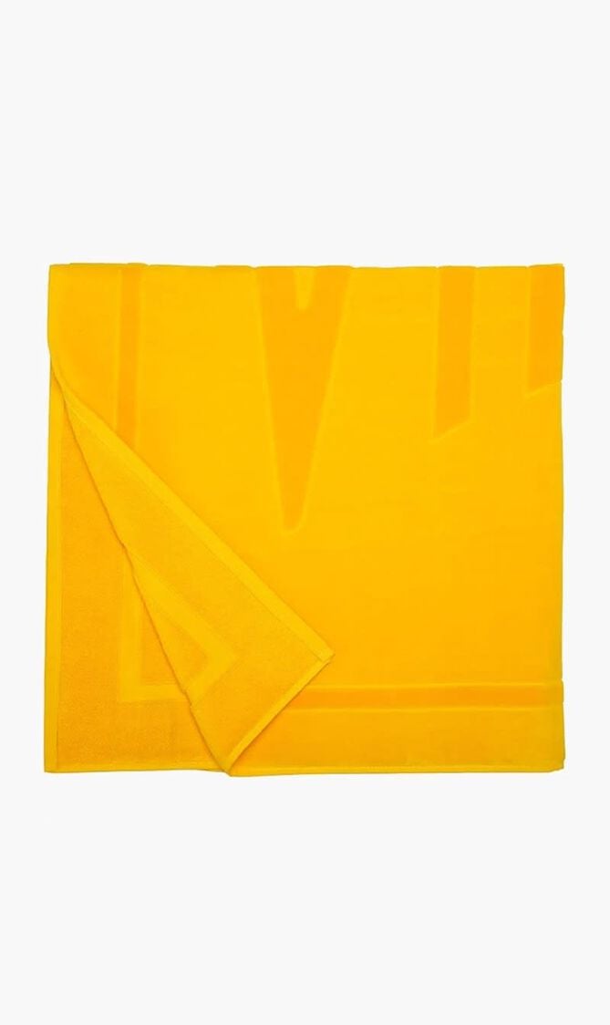 Solid Organic Beach Towel