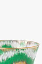 Ikat Drinking Glass