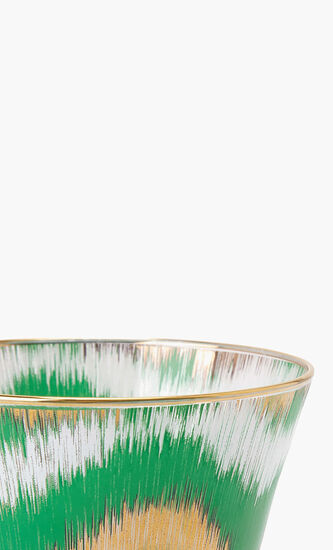 Ikat Drinking Glass
