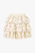Ava Embroidered Mini Skirt