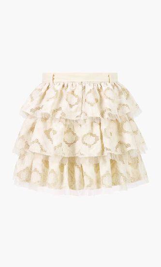 Ava Embroidered Mini Skirt