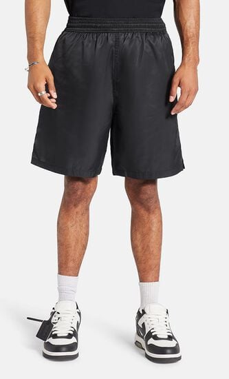 ARR SURFER SWIMSHORTS BLACK WHITE