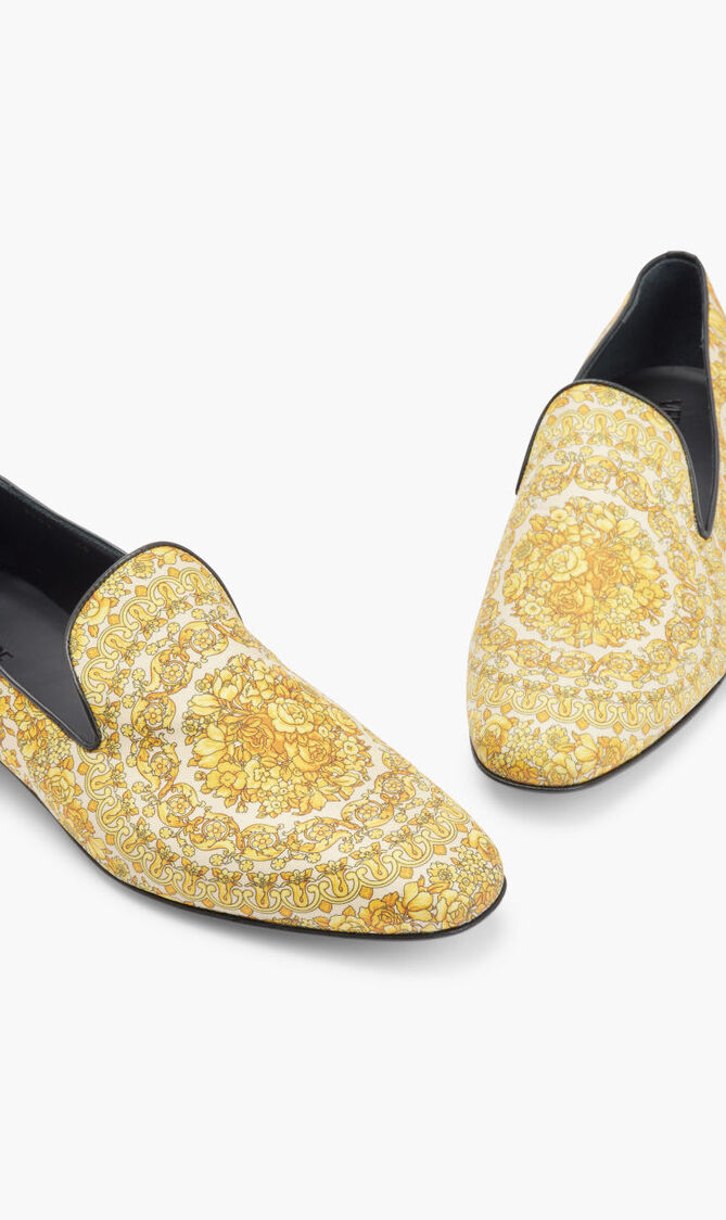 SLIPPERS TWILL BAROQUE PRINT