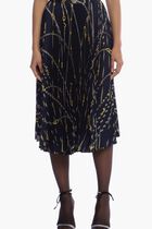 SKIRT TWILL POLY FABRIC WITH VERSACE ROPES PRINT