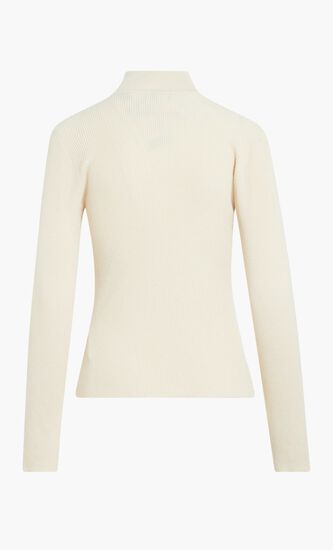 Long Sleeve Micro Sequin Sweater
