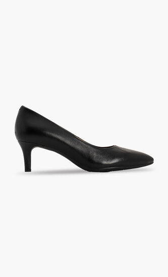 Forsythia Leather Pumps