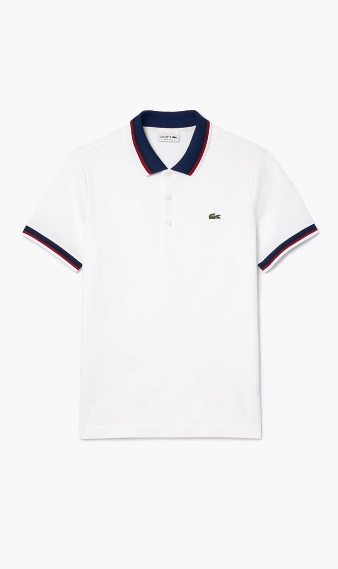 Regular Fit Contrast Collar Polo Shirt