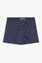 MOORISE MAILLOT DE BAIN CR24 MONGRAM STRCH BLEU MARINE