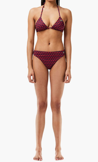 Monogram Burgundy Bikini Bottom