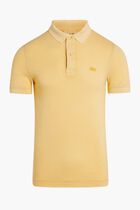 SHORT SLEEVED RIBBED COLLAR SHIRT