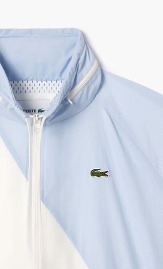 Oversized Colourblock Nylon Track Vest