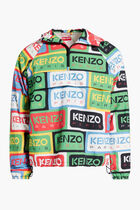 KENZO LABEL PACKABLE ANORAK