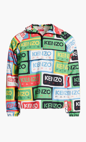 KENZO LABEL PACKABLE ANORAK