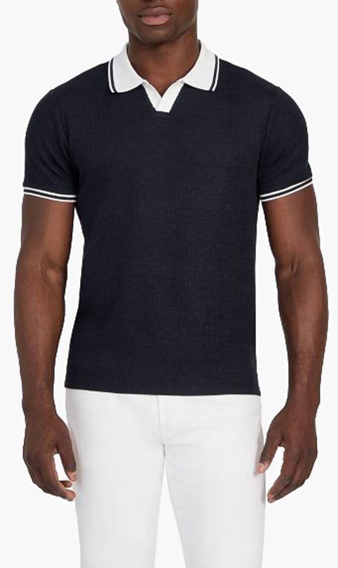 Knit Polo Shirt