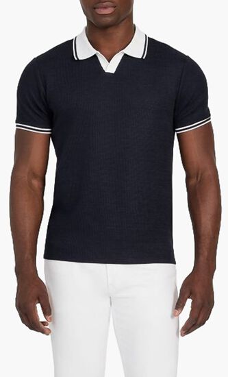 Knit Polo Shirt