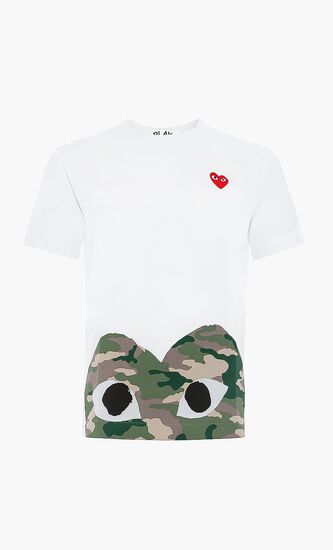 Camouflage Half Heart T-Shirt