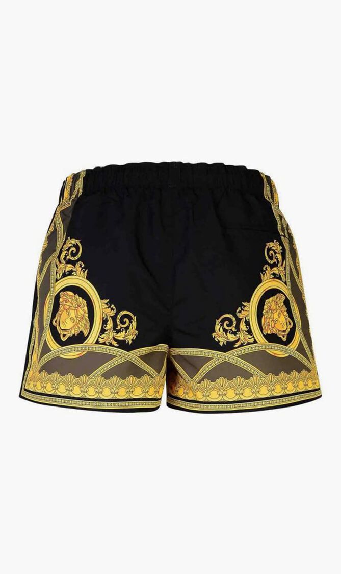SWIM SHORTS NYLON GOLFO RECYCLED FABRIC HERITAGE PRINT