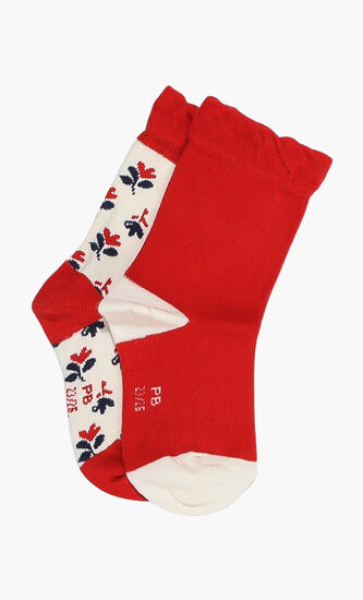 2-Pack Printed Socks