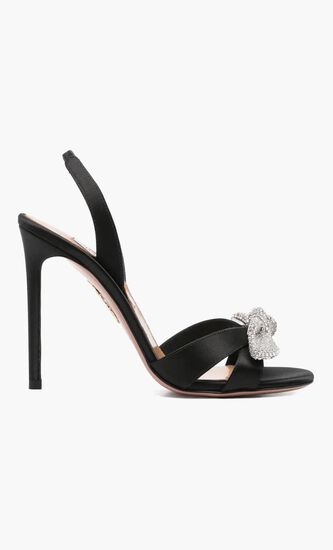 Very Bow Tie Crystal Sandals