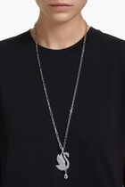 SJC ICONIC SWAN PEND LONG PENDANT WHI/RHS SJC ICONIC SWAN PEND LONG PENDANT WHI/RHS