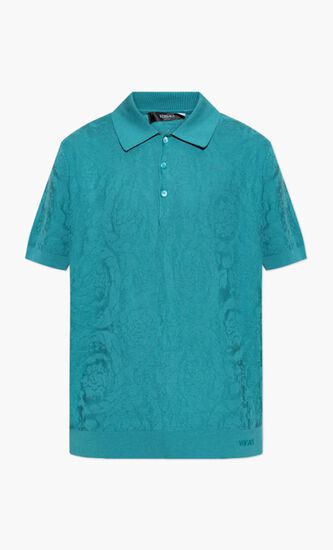 KNIT SWEATER BAROCCO TEXTURE SILK COTTON