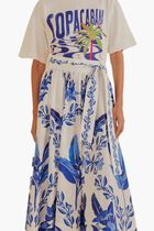 Cotton Midi Skirt Cotton Midi Skirt