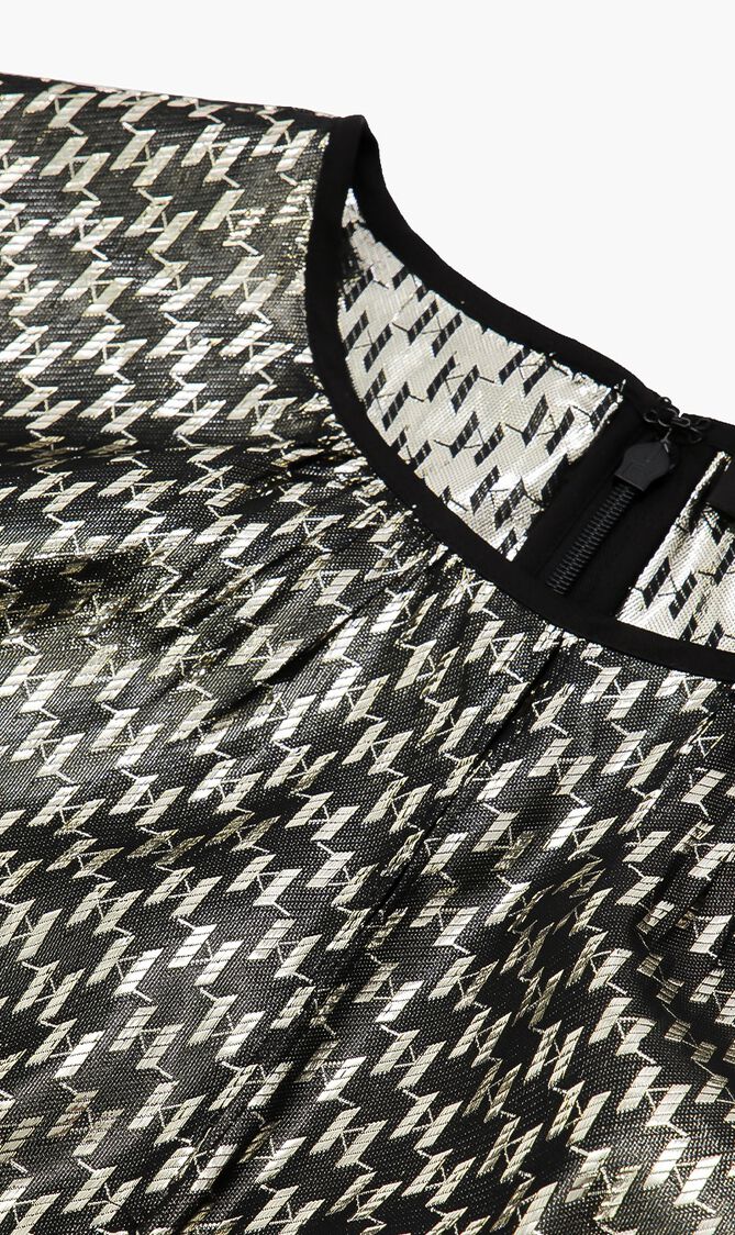Lurex Monogram Shirt