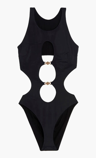 SWIM ONE-PIECE LYCRA VITA RECYCLED GREEK CHAIN