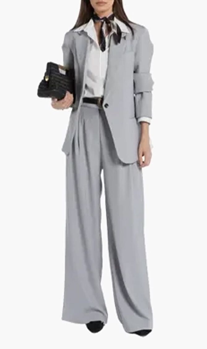AUDREY BLAZER- GREY